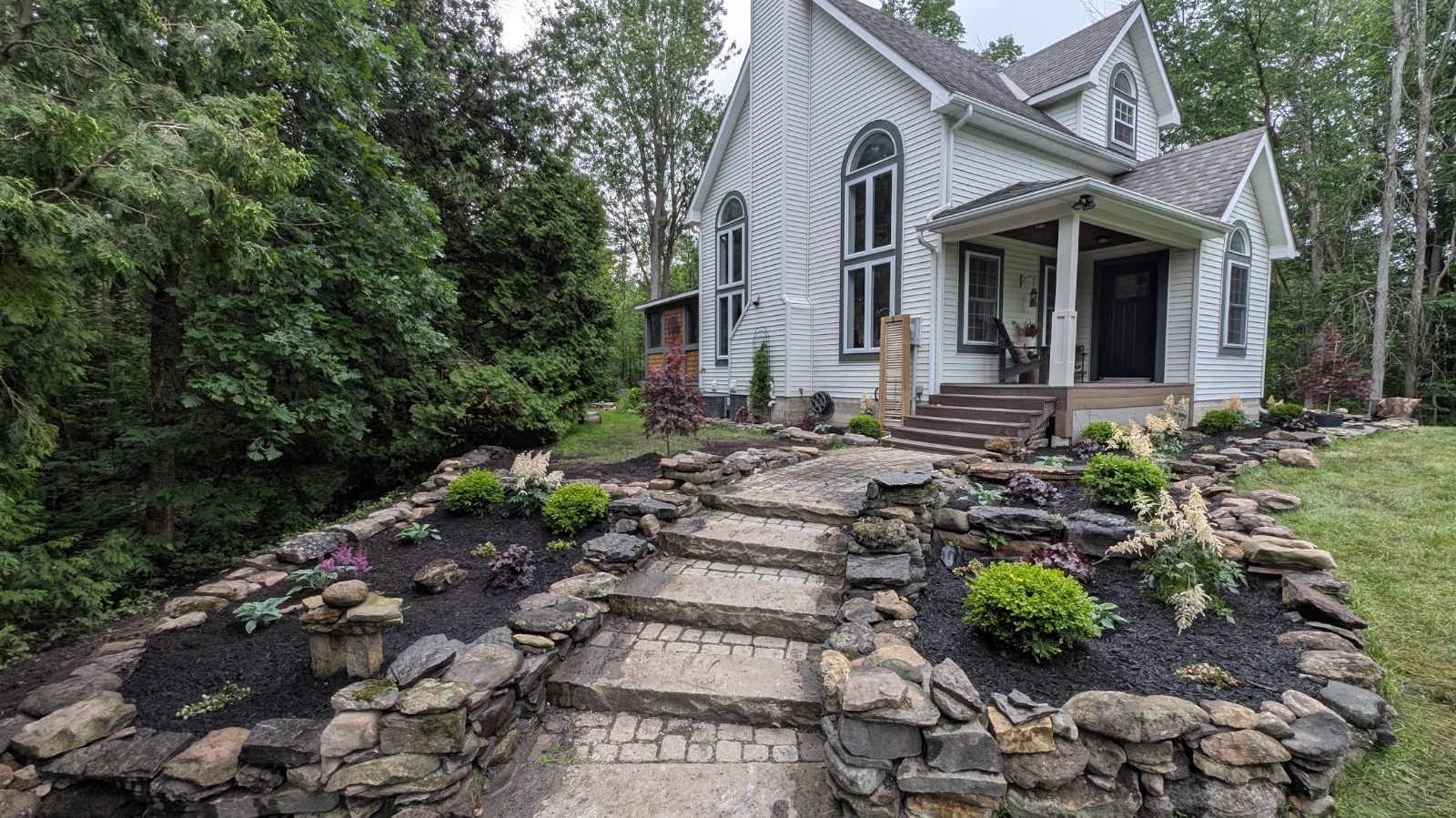 Landscaping work by SD&G Contracting