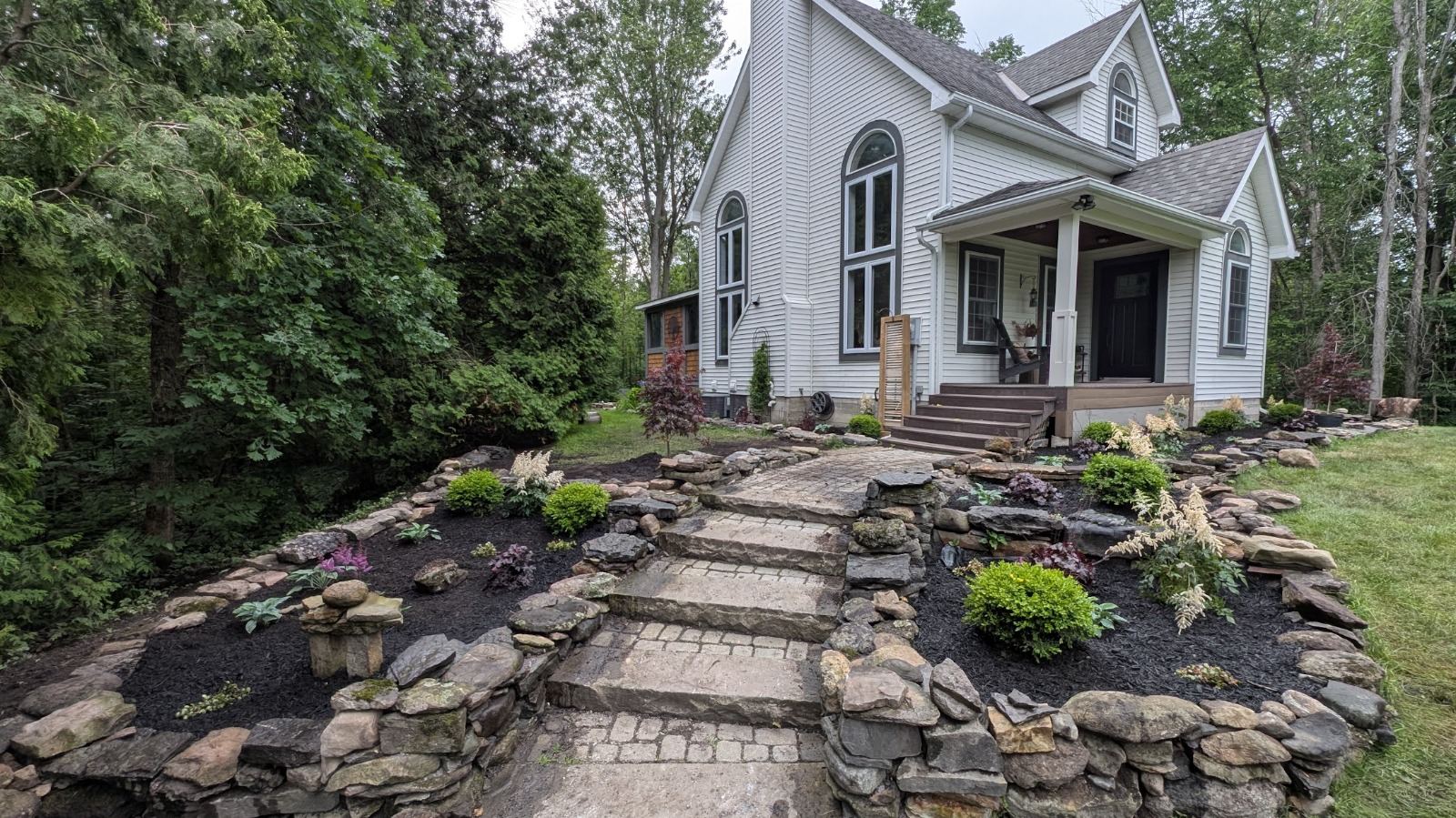 Landscaping work by SD&G Contracting